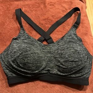 Victoria's Secret lightweight dark gray Sports Bra 34D
